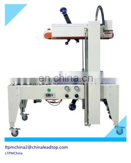 Fully Automatic Corner Edge H Type Box Sealing Tape Machine Edge Banding Corner Rounding Machine photo-3