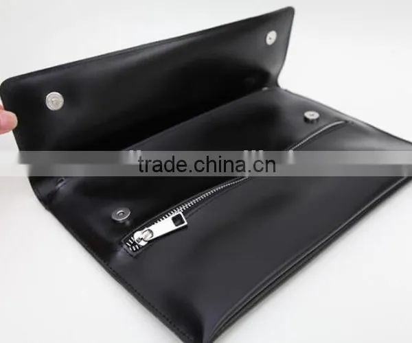 Pebbled Leather Women Small Envelope Clutch Bag ,leather Pouch 2016 photo-6