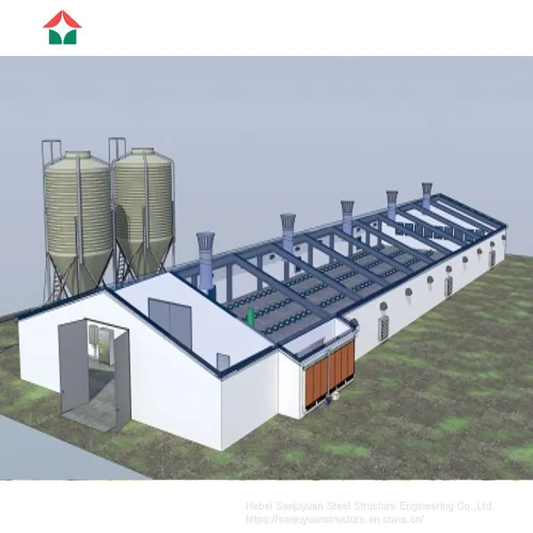 Steel Structure Chicken Houses for 1000 Chicken photo-4
