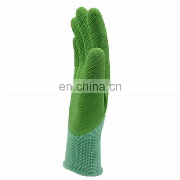 13G Industrial Nitrile Foam Latex Construction Protective Safety Gloves For Working photo-2