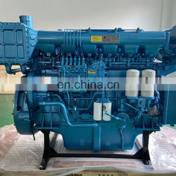 Original Weichai 6160 Series Marine Diesel Engine 300hp-750hp photo-2