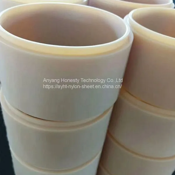 A Variety of Specifications and Colors Self Lubrication Cast Nylon Tube