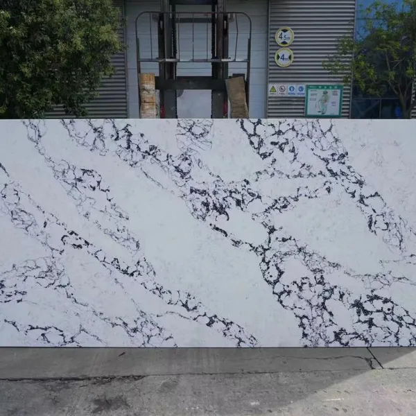 Code：2261，Calacatta Artificial Stone Quartz Slab Kitchen Countertops