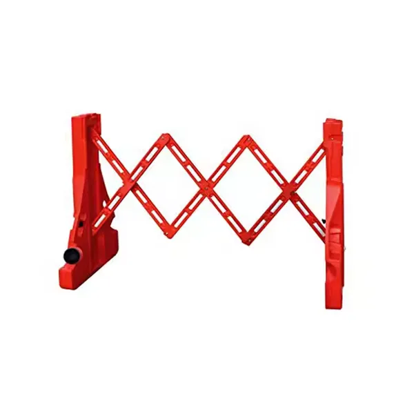 High Visibility Temporary Traffic Control Plastic Red Expandable Safety Barricade Portable Crowd Control Plastic Expandable Barrier Folding Traffic Barrier photo-3