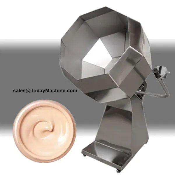 Automatic Snack Chips Popcorn Flavoring Coated Flavour Mixer Octagonal Drum Mixer