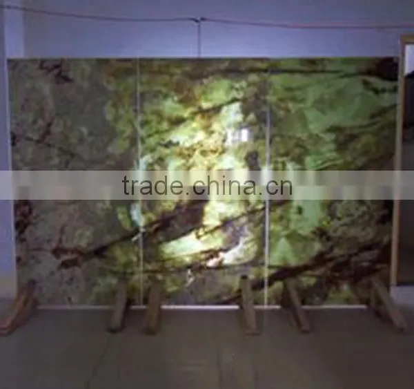 Factory Supply Well Polished Luxury Green Onyx Slabs photo-2