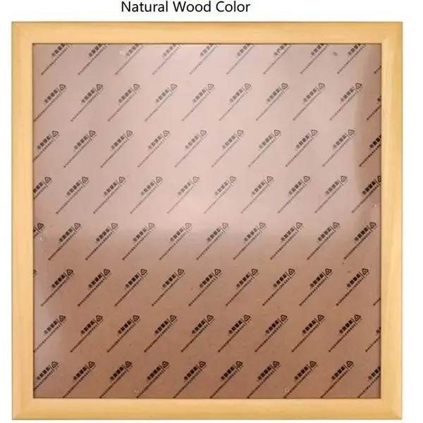 38*38 cm Red wood  Rosewood Black  Burly wood Color  xuan paper rice paper Wood  Frame
