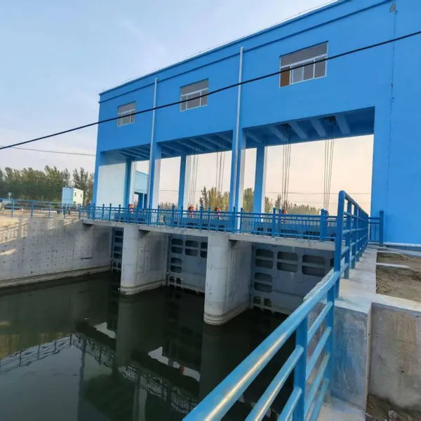 High Quality Cast Steel/stainless Steel Sewage Treatment Gate Hydraulic Flat Sluice Gate Integrated Sluice Gate photo-5