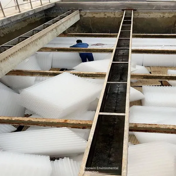 Hexagonal Inclined Tube Packing, pp Polypropylene Honeycomb Packing, Inclined Plate for Sewage Treatment Sedimentation Tank, Chaoying Environmental Protection photo-3