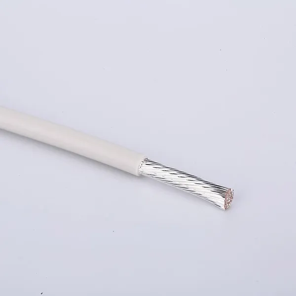 MIL-16878/4 200C 600V PTFE Insulated Electric Wire Silver Plated Copper Conductor 16 18 20 22 24 26 AWG Gauge
