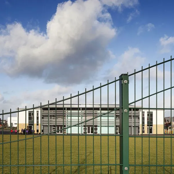 2D Double Wire Mesh Fence With PVC Coating for Corrosion Resistance photo-2