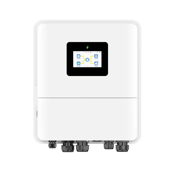 Solwalle Eco Hybrid Solar Inverter 6Kw 48V 230V 2MPPT for Solar System