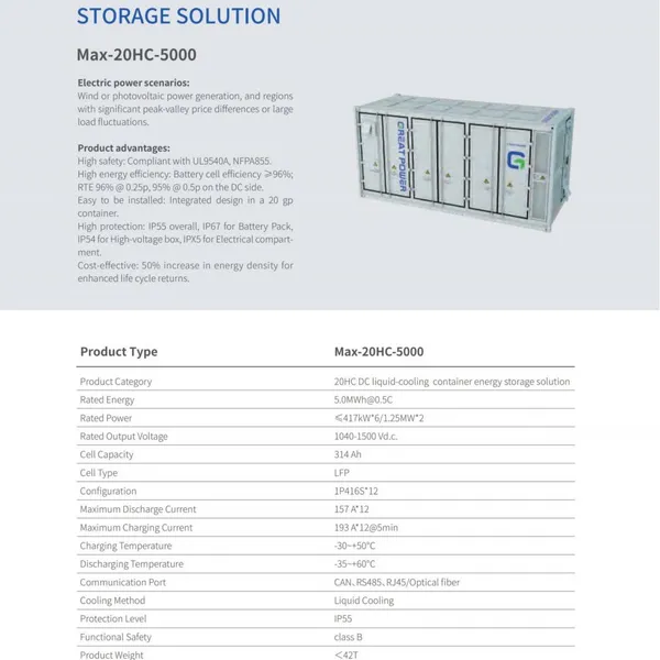 5MWH Energy Storage System photo-3