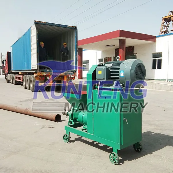 Sugarcane Bagasse Wood Sawdust Briquette Charcoal Making Machine Production Line EPC photo-5