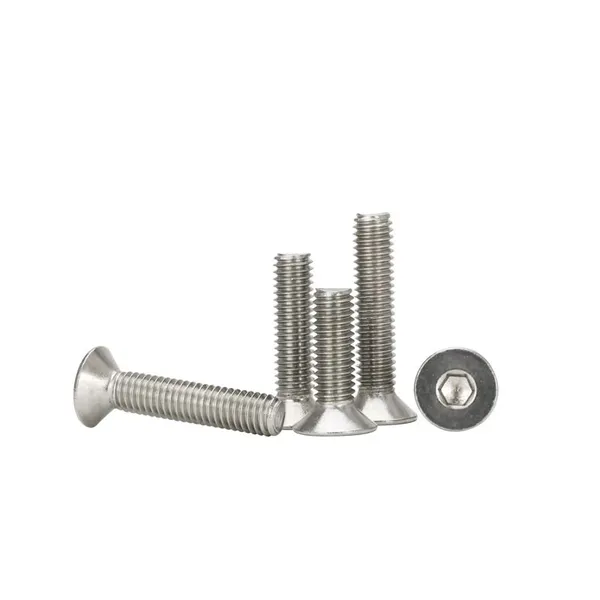 DIN7991 Flat Head Screws Black Oxide Grade 10.9 Steel Fully Threaded Csk Bolts photo-2