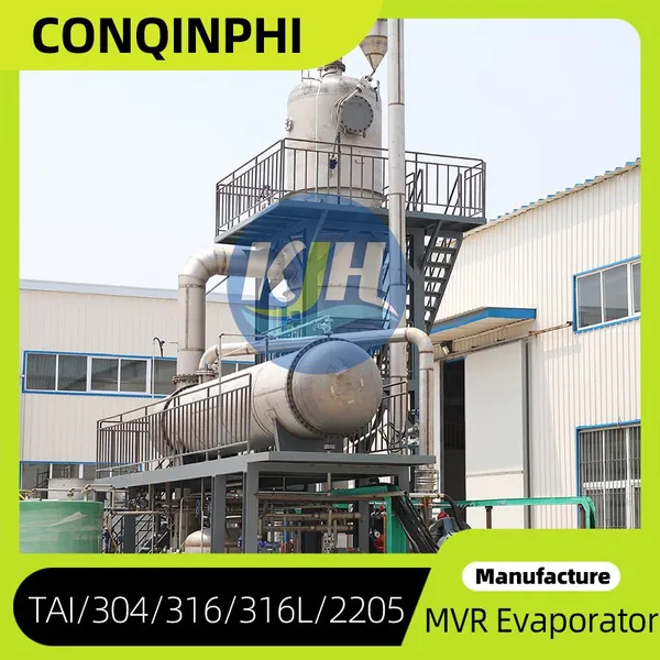 PLC Controlled Wastewater MVR Evaporator Capacity 2000L/h Evaporation Temperature 60°C photo-3