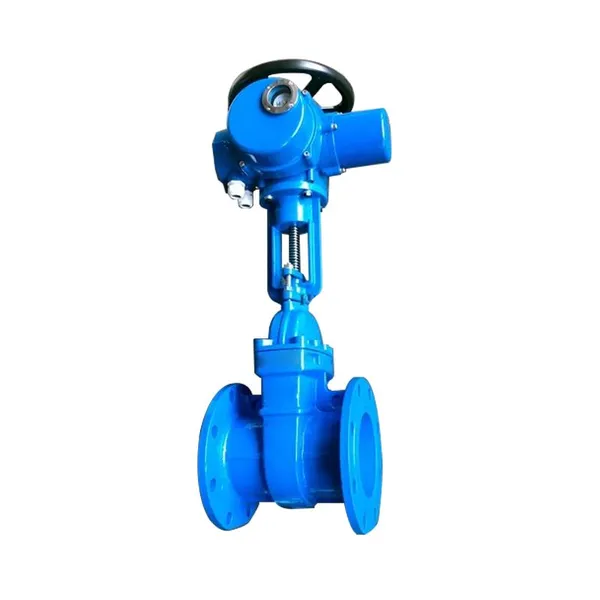 Factory Direct Sales of High-quality Electric Rising Stem Soft Seal Gate Valve photo-3