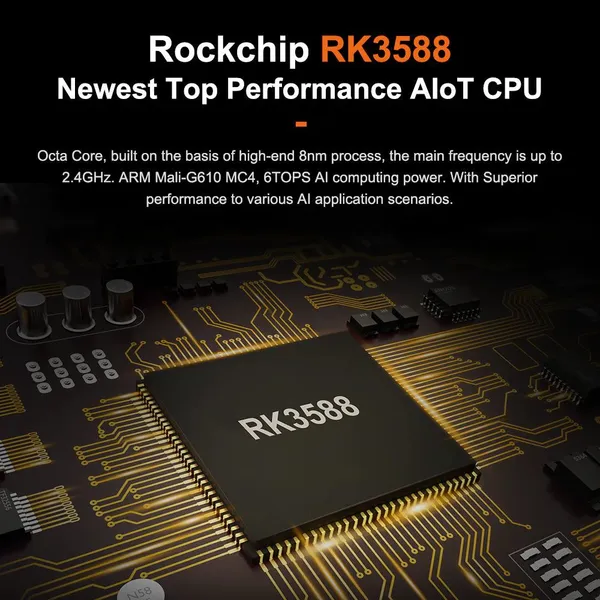GeniusCore 10.1 Inch RK3588 Open Frame AI Industrial Android Panel PC D-3588 | IPS Capacitive Touch HMI photo-4