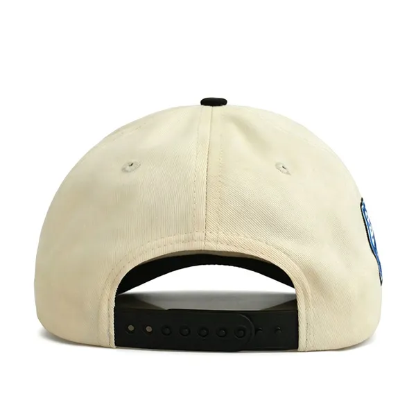 Custom Slogan 3d Puff Embroidered 5-panel Snapback Hat Personalized Two Tone Color Block Embroidery Billiards Cap Golf Hats photo-5