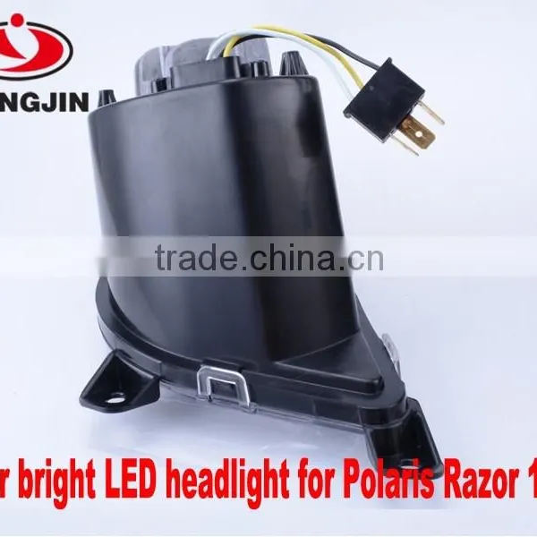Best Price LED Headlight for 2014 Polaries RZR XP 4 1000 EPS ATV UTV Parts photo-5