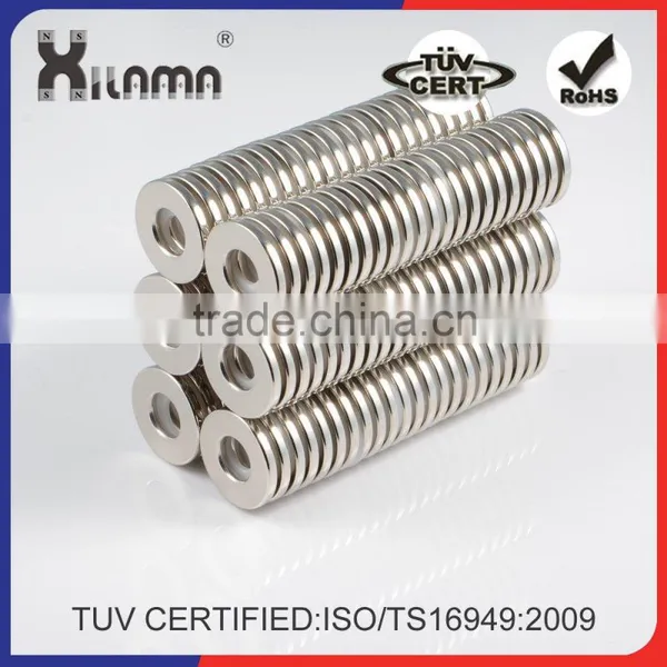 XILAMA Quality Assured Rust Resist Big Ring Shaped Magnet With Perfect Packaging