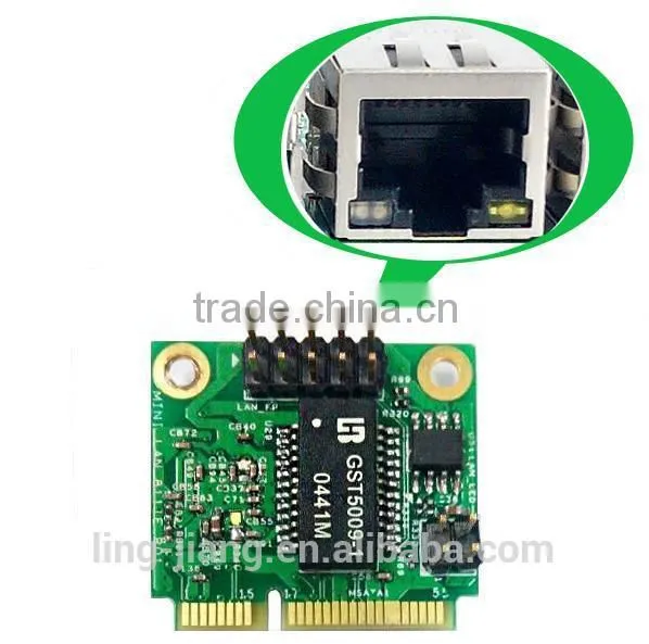 Mini Pcie Converter Mini Pcie to LAN Rj45 Port 1000Mbs (MPCIE-RJ45)