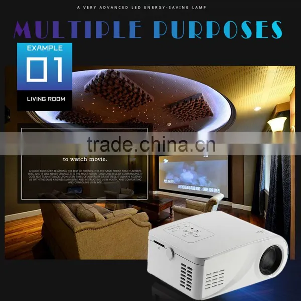 2016 New Arrival X6 Mini Size Full HD 1080P Household Projection Led Video Projector photo-4