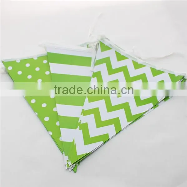 Sweet Paper Bunting Flags for Kid's Birthday, Baby Shower photo-2