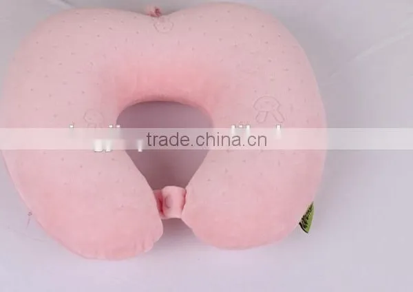 Neck Pillow,U Shape Inflatable Pillow,Custom PVC+PVC Flocking Inflatable Travel Pillow photo-5