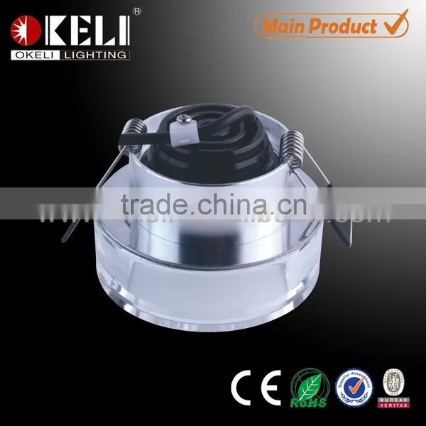 High Quality K9 Crystal Downlight,round Led Downlight photo-6