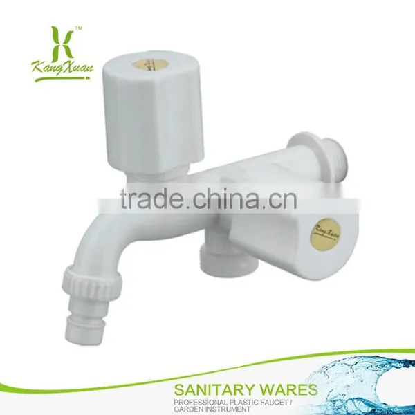 Factory High Performance Abs Plastic Two Hole Water Tap photo-5