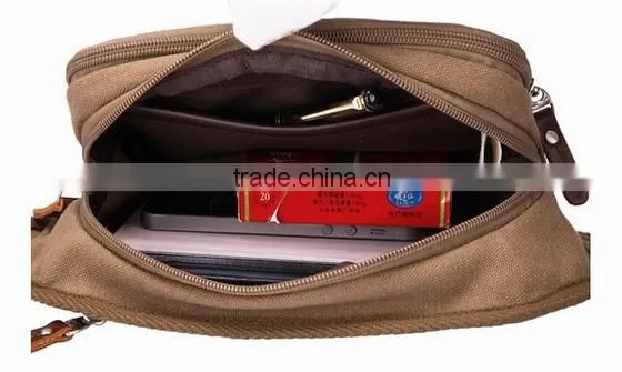 Casual Fashion Cross Body for Hiking Bag Men's Chest Packs With Earphone Hole photo-2