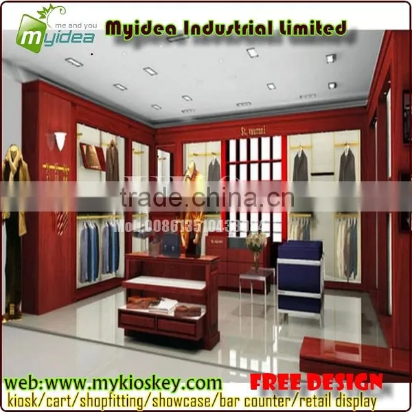 Clothing Store Displays Design of Clothing Store Showcase and Clothing Store Shelves photo-5