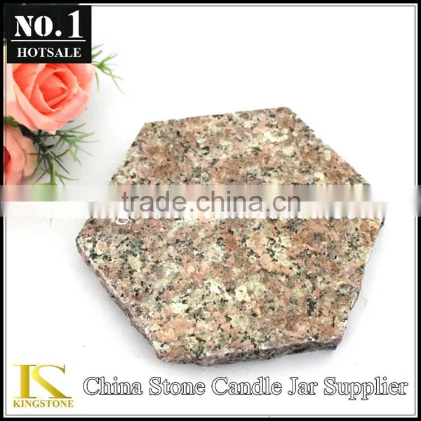 Tableware Carrara White Hexagon Marble Coaster/marble Cup Mat photo-3
