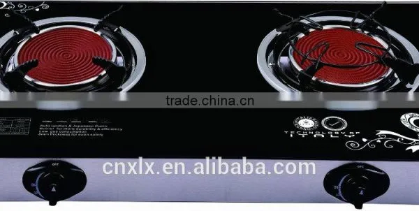 Glass Gas Stove Infrared Burner Cooker Factory Direct
