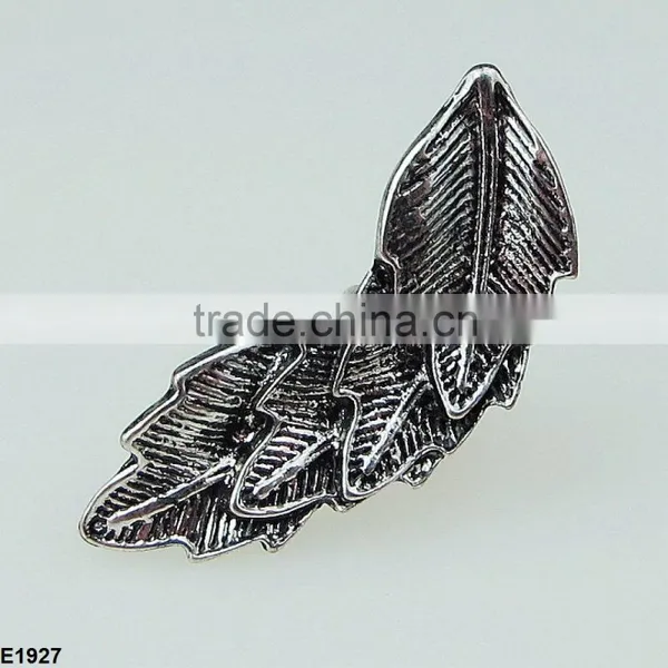 Direct Manufacturer Classic Ancient Silver Cuff Earring E1927 photo-5