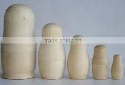 Blank Painting Nesting Dolls Wood
