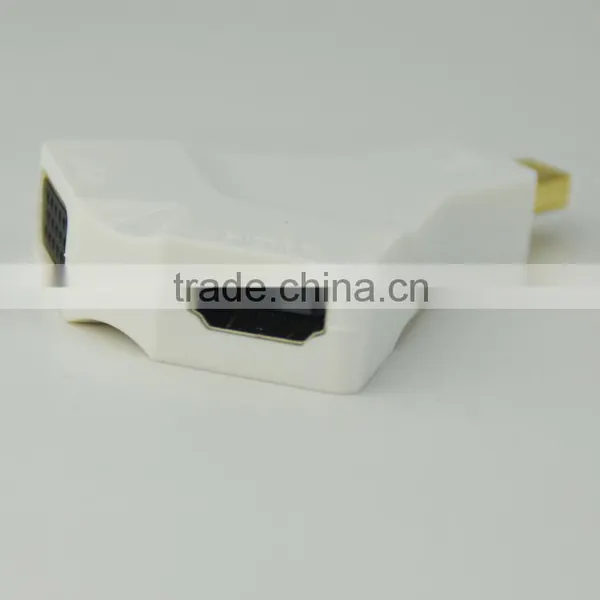 High Quality Gold Plated Mini dp to Hdmi Vga Adapter for Laptop photo-5