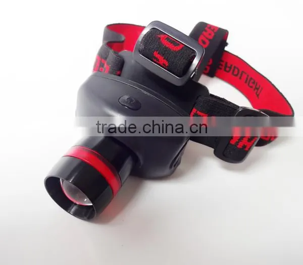 Onlystar GS-6000 Hot Sale CRE R3 Led High Powerful Waterproof Headlight Zoomable Led Headlamp photo-3
