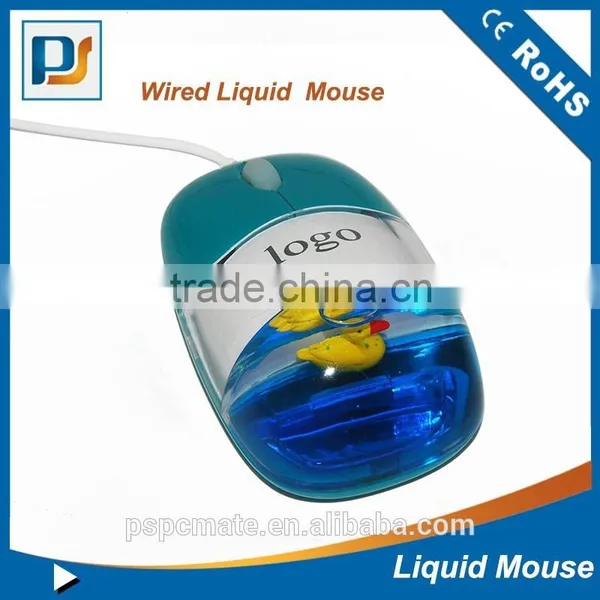 Promotional Computer Accessories Personalised Liquid Wired Mouse photo-3
