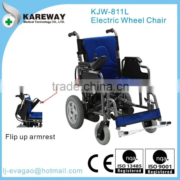 Simple Cheap Price Electric Power Wheelchair photo-2