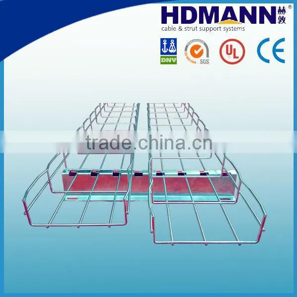 Standard Dimension Galvanized Wire Mesh Cable Tray /CE,NEMA,IOS Tested photo-2