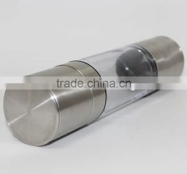 Stainless Steel Black Pepper Mill Salt and Pepper Mill Spice Grinding Mill Salt and Pepper Grinder photo-2