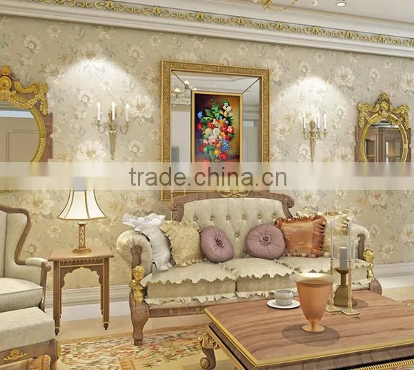 House Decoration Wallpaper Glitter Beautiful Flower for Home Wallpaper photo-2