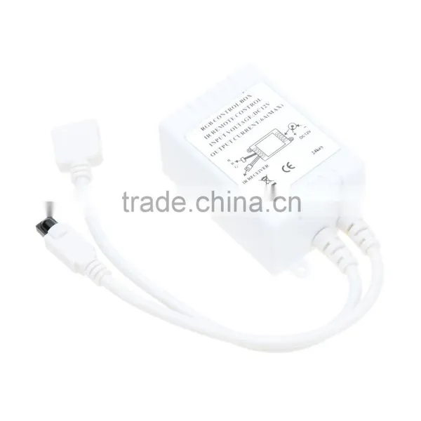 RGB Color Remote Control Dimmer DC 12V 24keys Mini Wireless IR LED Controller for Led Strip Light SMD 5050 / 3528 photo-4