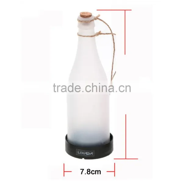 Home Decoration 5PCS Solar Garden Light Sense Cork Wine Bottle LED Hanging Lamp Solarmodul Party Courtyard Patio Pathway photo-4