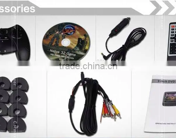2015 New Style 9inch Active Headrest Dvd Player photo-6