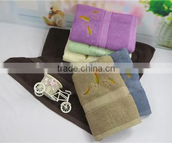 100% Cotton Luxury Decorative Border Cotton Bath Towel photo-4