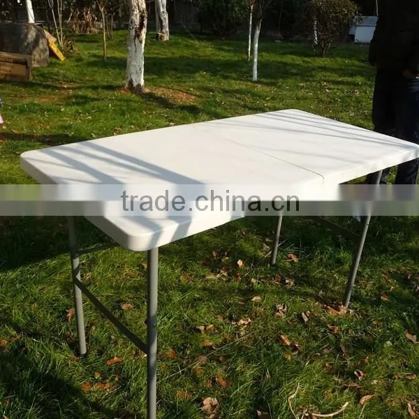 4FT Strong and Durable Blow Molded Folding Table photo-2