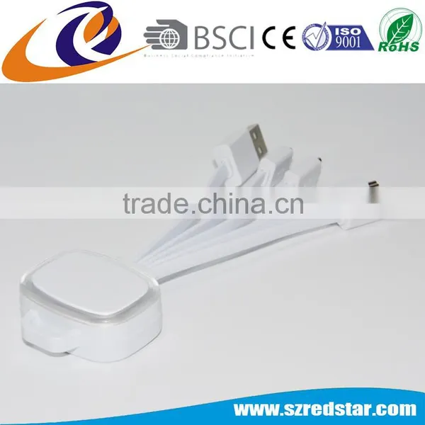 95% Customer Repeat Order 5 in 1 LED Light USB Cable For Charging photo-6
